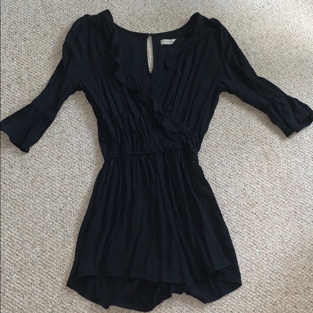 navy blue romper